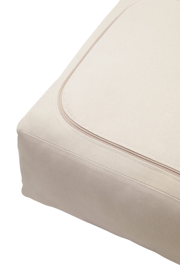 Bosie Ozella Natural And Black Square Floor Cushion