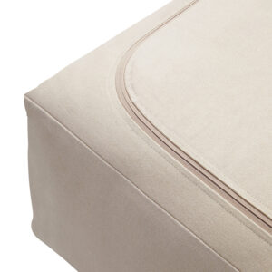 Bosie Ozella Natural And Grey Square Floor Cushion