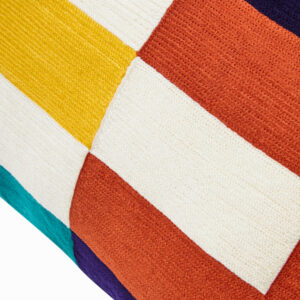 Bosie Ozella Multi Coloured Rectangular Cushion