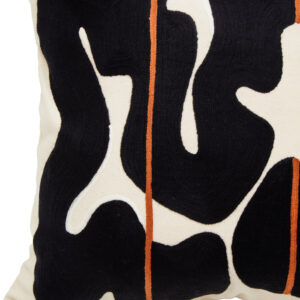 Bosie Ozella Black and Beige Cushion