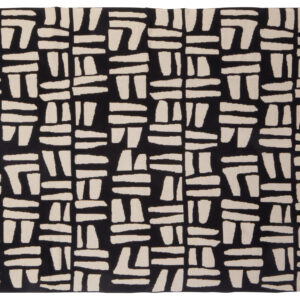 Bosie Ozella Natural And Black Throw