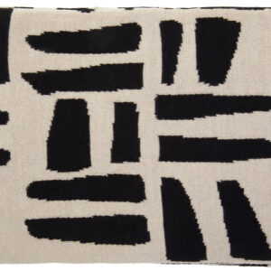 Bosie Ozella Natural And Black Throw
