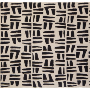 Bosie Ozella Natural And Black Throw