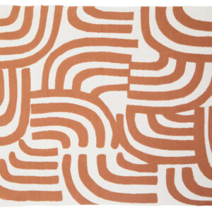 Bosie Ozella Natural And Terracotta Throw