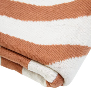 Bosie Ozella Natural And Terracotta Throw