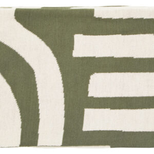 Bosie Ozella Natural And Green Throw