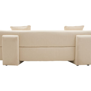 Ozzano Cream Linen 3 Seater Sofa