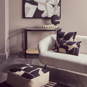 Bosie Black And White Rug