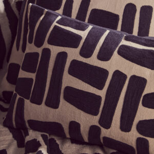 Bosie Ozella Natural And Black Throw
