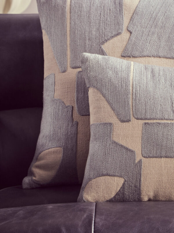Bosie Ozella Natural And Grey Cushion