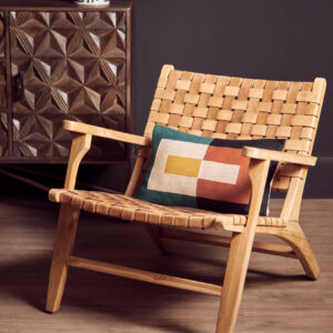 Bosie Ozella Multi Coloured Rectangular Cushion