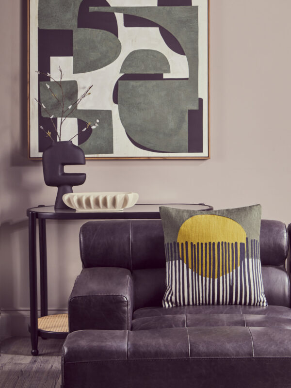 Bosie Ozella Green And White Cushion