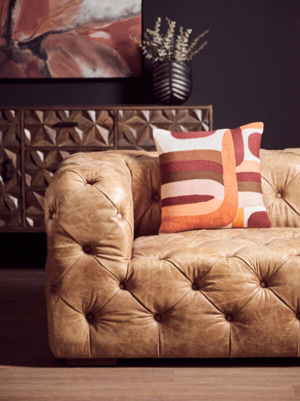 Bosie Ozella Multi Coloured Square Cushion