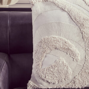 Bosie Ozella Cream Textured Cushion
