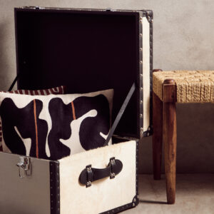 Bosie Ozella Black and Beige Cushion