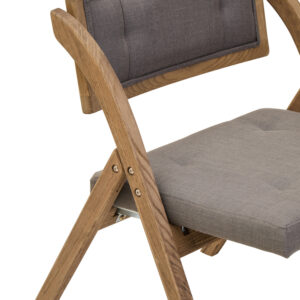 Cebu Grey Wash Elm Wood Folding Chair