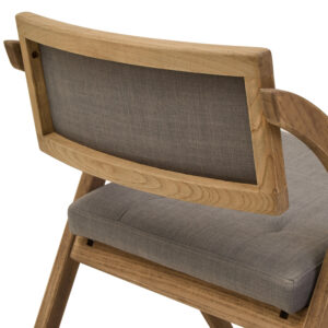 Cebu Grey Wash Elm Wood Folding Chair