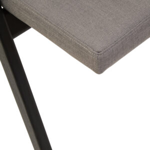 Cebu Grey and Black Elm Wood Folding Chair