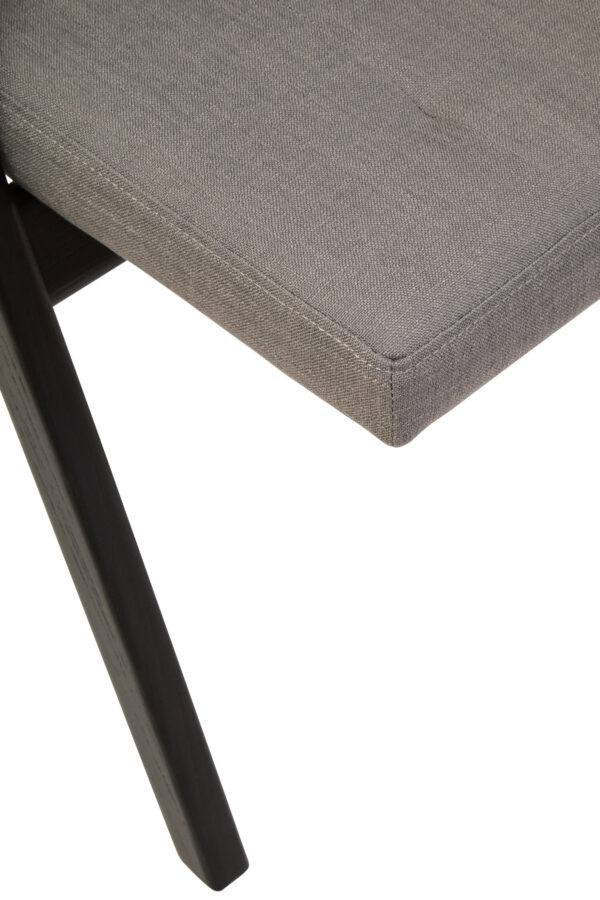 Cebu Grey and Black Elm Wood Folding Chair