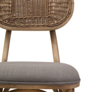 Cebu Grey Wash Elm Wood Dining Chair