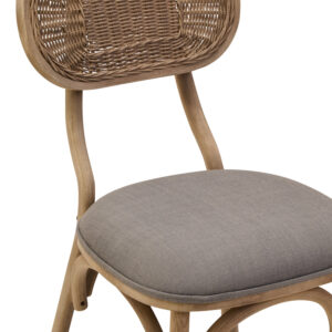 Cebu Grey Wash Elm Wood Dining Chair