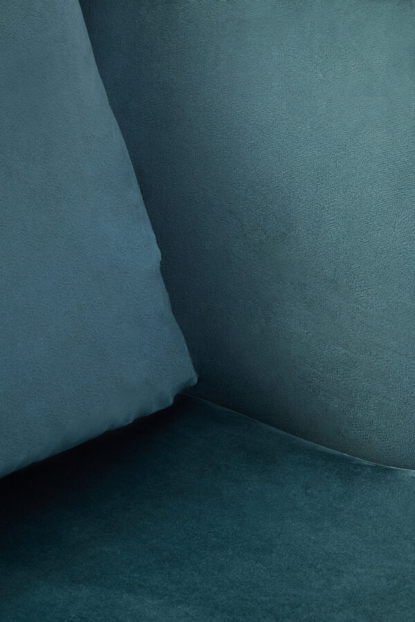 Hale Azure Velvet Swivel Chair
