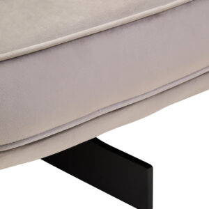 Hale Grey Velvet Swivel Chair
