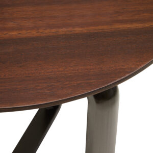Imperia 2 Tier Round Veneer and Ceramic Coffee Table