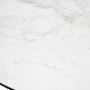 Imperia Ceramic Marble Effect Round Dining Table