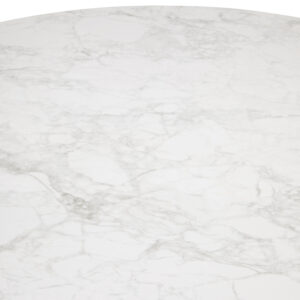 Imperia Ceramic Marble Effect Round Dining Table