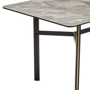 Imperia Ceramic Marble Effect Rectangular Dining Table