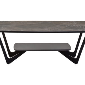 Imperia Grey Ceramic Marble Effect Coffee Table