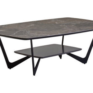 Imperia Grey Ceramic Marble Effect Coffee Table