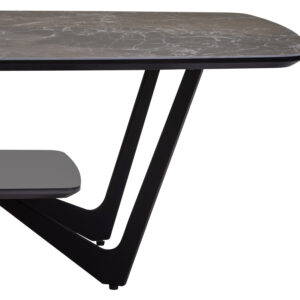 Imperia Grey Ceramic Marble Effect Coffee Table