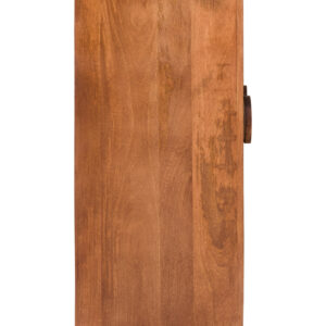 Sangar Two Door Mango Wood Carved Cabinet