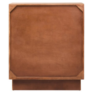 Sangar Two Door Mango Wood Carved Cabinet