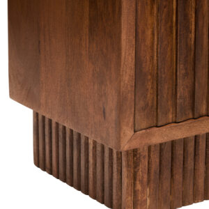 Sangar Two Door Mango Wood Carved Sideboard
