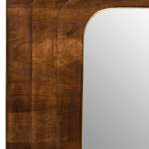 Sangar Mango Wood Carved Wall Mirror