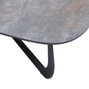 Imperia 2 Tier Large Asymmetrical Ceramic Coffee Table