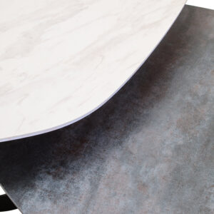 Imperia 2 Tier Large Asymmetrical Ceramic Coffee Table