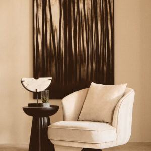 Hale Cream Velvet Swivel Chair