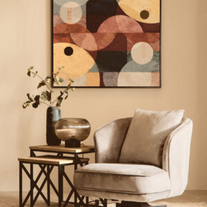 Hale Grey Velvet Swivel Chair