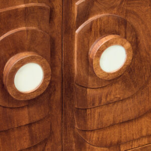 Sangar Two Door Mango Wood Carved Sideboard