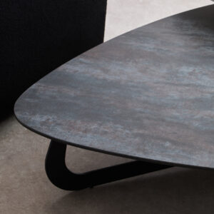 Imperia 2 Tier Large Asymmetrical Ceramic Coffee Table