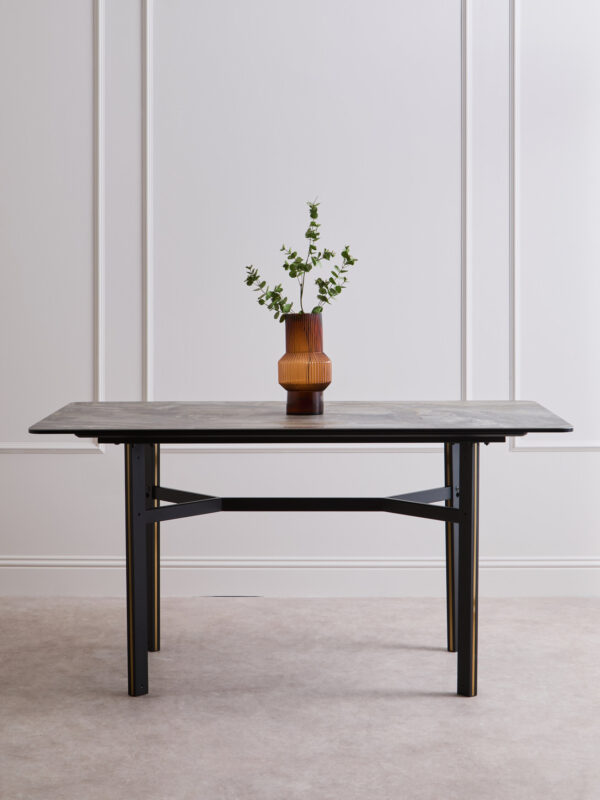 Imperia Ceramic Marble Effect Rectangular Dining Table