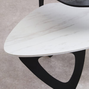 Imperia 2 Tier Small Asymmetrical Ceramic Coffee Table