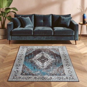 Bosie Morvi Small Teal Rug