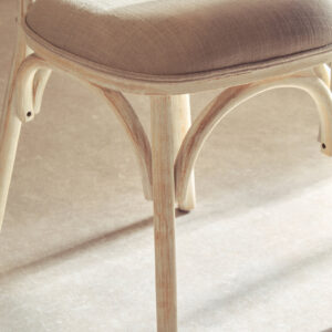 Cebu White Wash Elm Wood Dining Chair