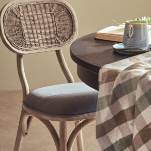 Cebu Grey Wash Elm Wood Dining Chair