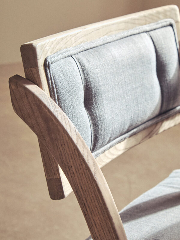 Cebu Grey Wash Elm Wood Folding Chair